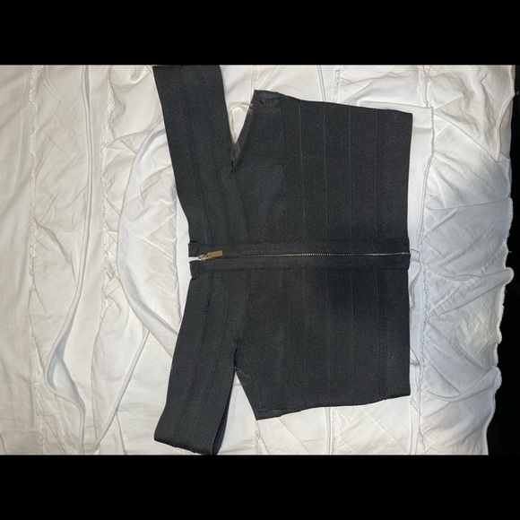 Bodycon cropped formal top (yaya & co) - Picture 2 of 2